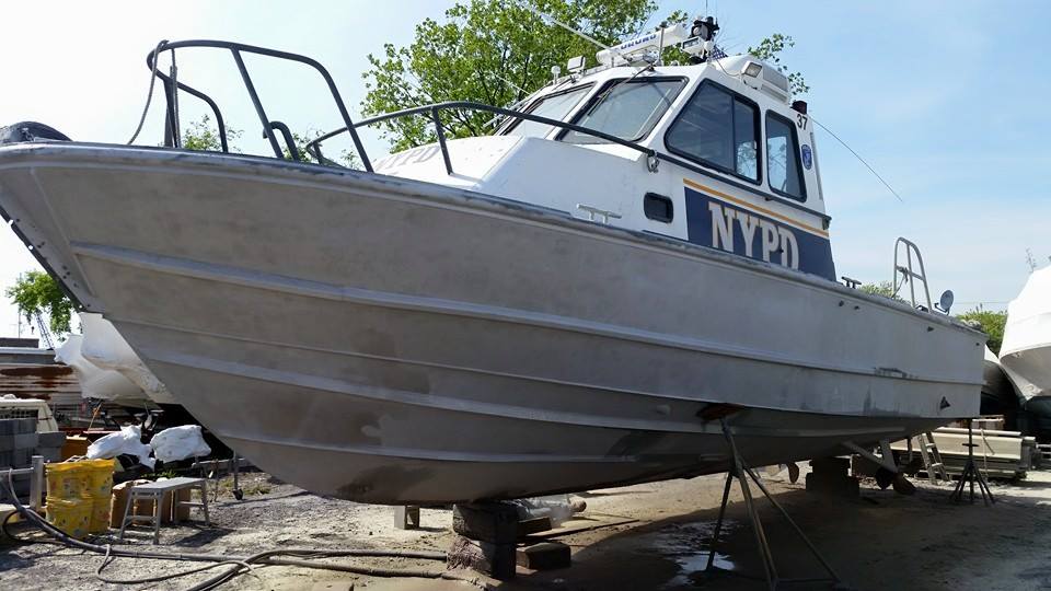 Marine surface preparation